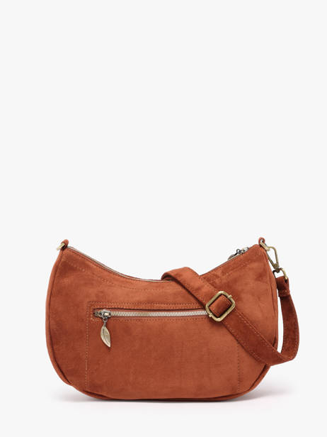 Sac Bandoulière Aubepine Woomen Marron aubepine WAUB19 vue secondaire 5