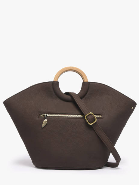 Satchel Neflier Patchwork Woomen Brown neflier patchwork WNET01 other view 6