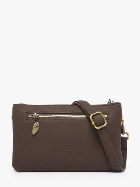 Sac Bandoulière Neflier Patchwork Woomen Marron neflier patchwork WNET45 vue secondaire 5