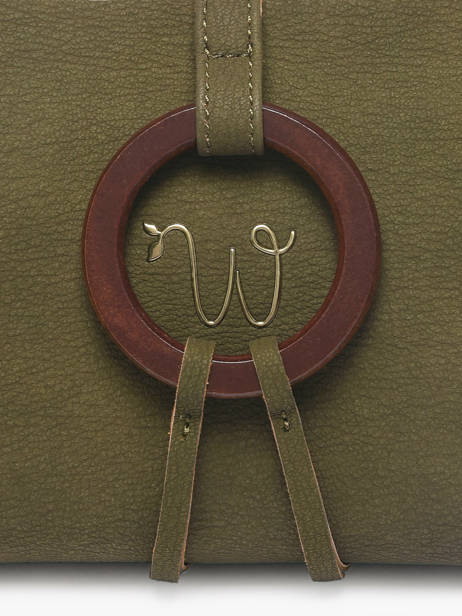 Sac Bandoulière Verveine Woomen Vert verveine WVER01 vue secondaire 3