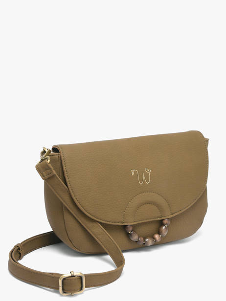 Shoulder Bag Neflier Pearl Woomen Green neflier pearl WNEP04 other view 2