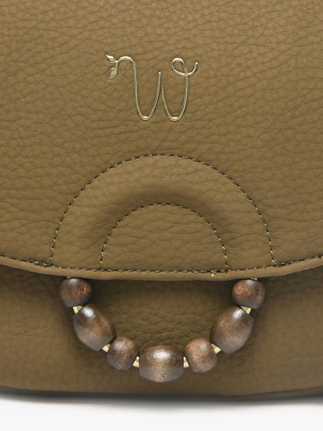 Shoulder Bag Neflier Pearl Woomen Green neflier pearl WNEP04 other view 3
