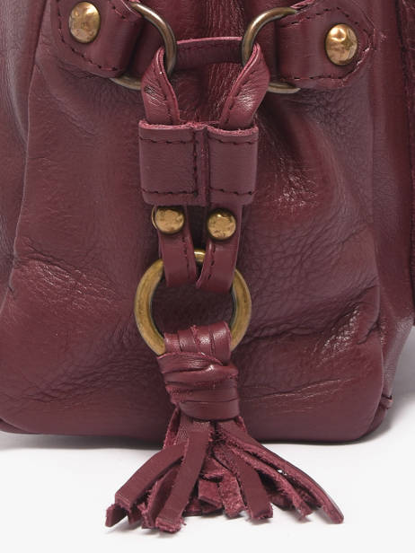 Shoulder Bag Cow Leather Basilic pepper Red cow BCOW86 other view 2