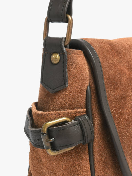 Shoulder Bag Vienne Leather Basilic pepper Brown vienne BVIE02 other view 2