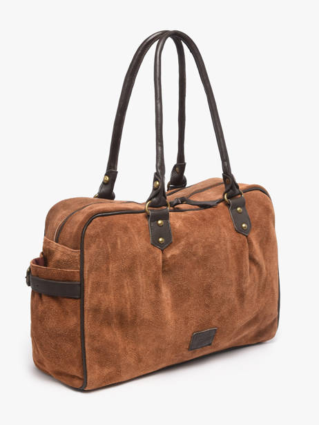 A4 Size Shoulder Bag Vienne Leather Basilic pepper Brown vienne BVIE04 other view 1