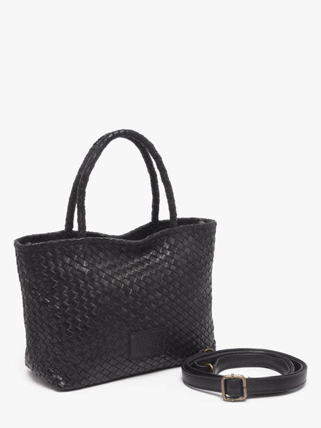 Crossbody Bag Lisbonne Leather Basilic pepper Black lisbonne BLIS01 other view 1