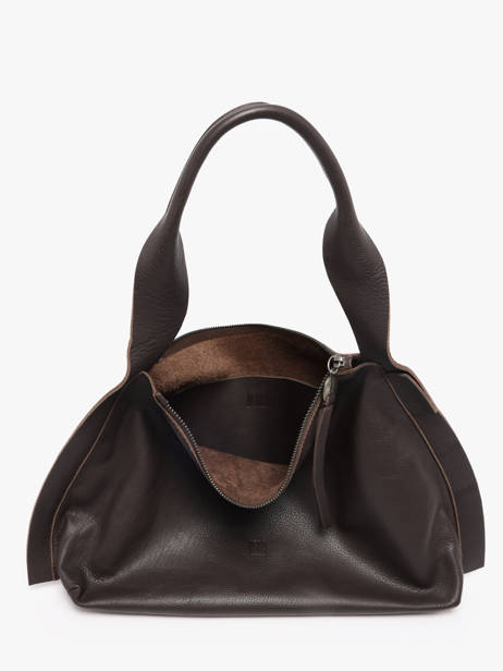 Shoulder Bag Leather Leather Biba Brown leather VIE1L other view 2