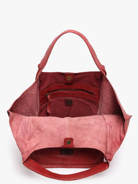 Shoulder Bag Heritage Leather Biba Red heritage HOM1L other view 3