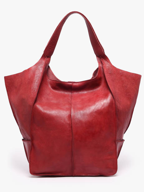 Shoulder Bag Heritage Leather Biba Red heritage HOM1L other view 4