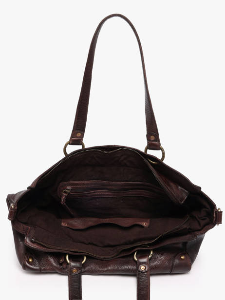 Shoulder Bag Heritage Leather Biba Brown heritage AKA2L other view 2