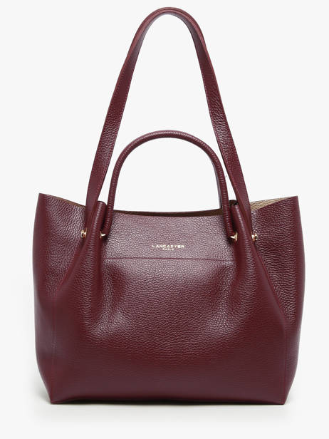 Shoulder Bag Foulonne Double Leather Lancaster Brown foulonne double louisa 20