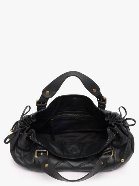 Shoulder Bag Matelasse Leather Gerard darel Black matelasse DESB4410 other view 2