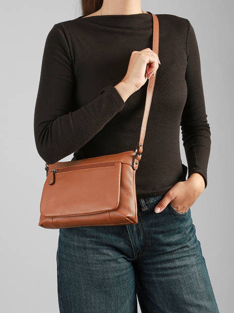 Shoulder Bag Confort Leather Hexagona Brown confort 464778 other view 1