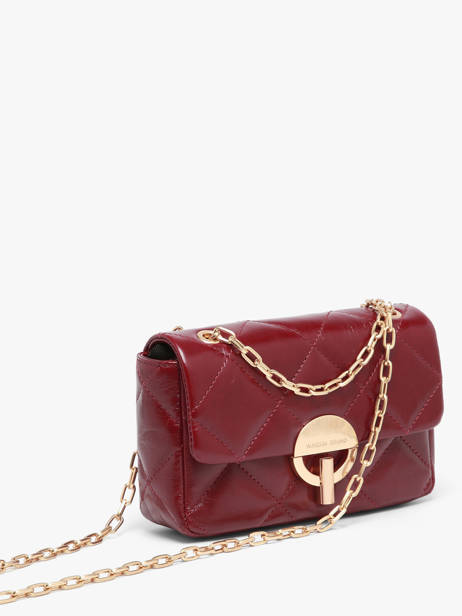 Medium Leather Moon Crossbody Bag Vanessa bruno Red moon 84V40533 other view 2