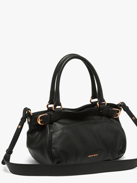 Small Lune Satchel Leather Vanessa bruno Black lune 11V40920 other view 2
