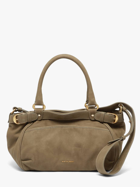 Small Lune Satchel Nubuck Leather Vanessa bruno Beige lune 3V40920