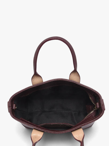 Satchel Caviar Leather Milano Red caviar CA26066 other view 2