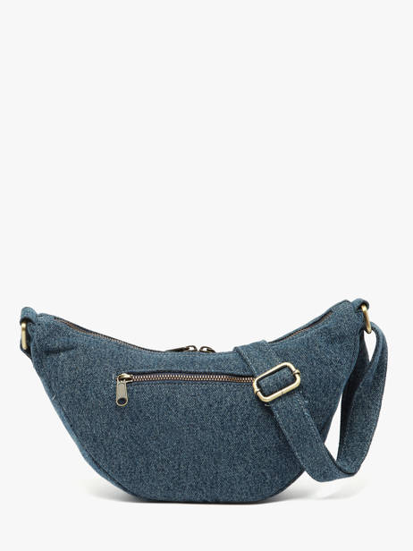 Shoulder Bag Denim Cotton Hindbag Blue denim DE other view 4