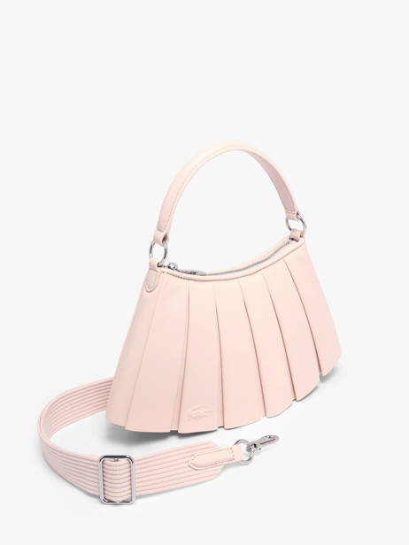Shoulder Bag Lenglen Leather Lacoste Pink lenglen NU5011DP other view 2