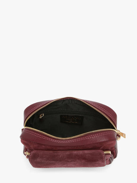 Shoulder Bag Velvet Caviar Leather Milano Red velvet caviar VC25067 other view 2