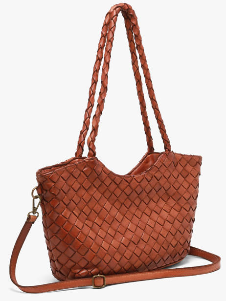 Shoulder Bag Dewashed Leather Milano Brown dewashed DE26062 other view 1