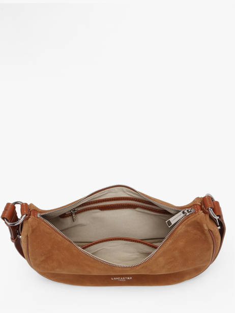 Shoulder Bag Suede Leather Lancaster Brown suede 82 other view 3
