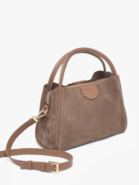 Satchel Suede Ida Leather Lancaster Beige suede ida 101 other view 2