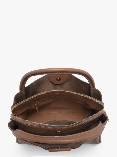 Satchel Suede Ida Leather Lancaster Beige suede ida 101 other view 3