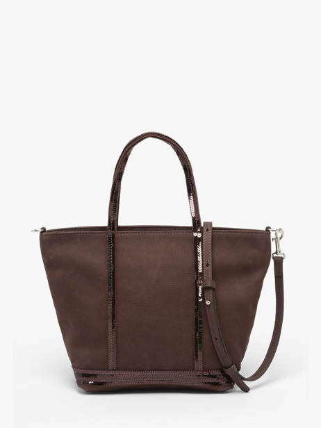 Crossbody Bag Cabas Cuir Leather Vanessa bruno Brown cabas cuir 8V40435 other view 4