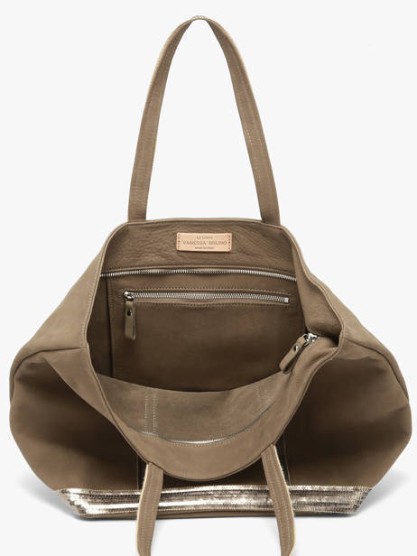 Shoulder Bag Cabas Cuir Leather Vanessa bruno Beige cabas cuir 8V40409 other view 3