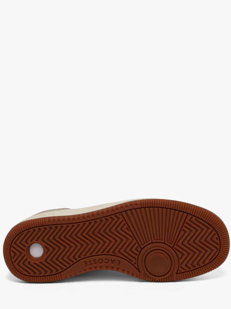 Sneakers In Leather Lacoste White men 2SMA0121 other view 4