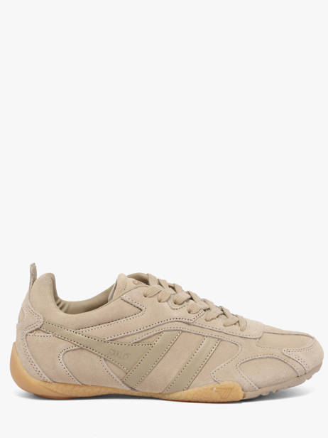 Sneakers In Leather Gola Beige women CLB938FF
