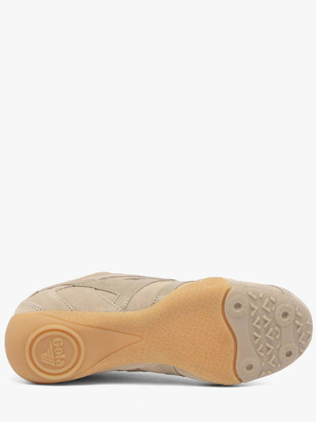 Sneakers In Leather Gola Beige women CLB938FF other view 4