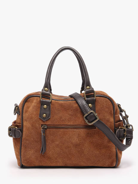 Satchel Vienne Leather Basilic pepper Brown vienne BVIE03 other view 4