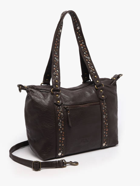 Shoulder Bag Brooklyn Leather Basilic pepper Brown brooklyn BBRO04 other view 1