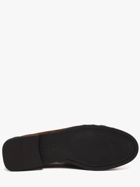 Moccasins In Leather Pavement Brown women 24139347 other view 4