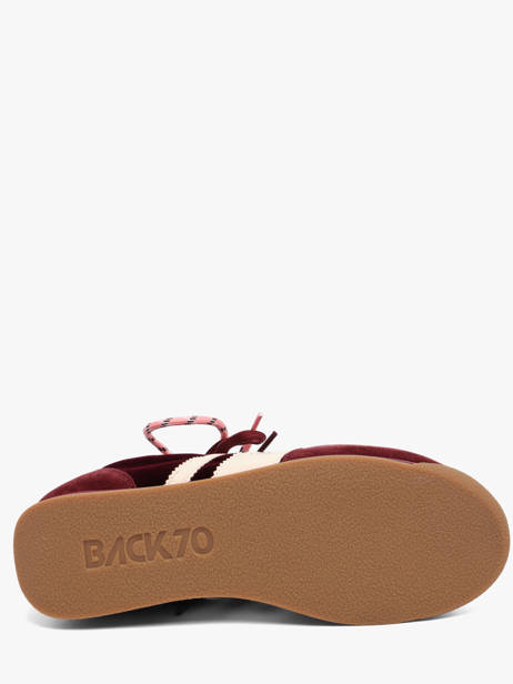 Sneakers Rocket En Cuir Back 70 Rouge women 63 vue secondaire 4
