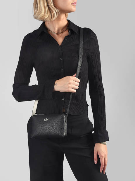 Sac Bandoulière Anna Lacoste Noir anna NF5496AA vue secondaire 1