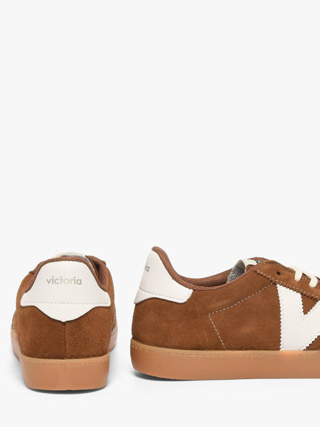 Sneakers Berlin En Cuir Victoria Marron women 1126218 vue secondaire 3