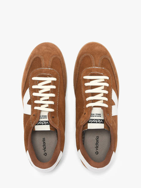 Sneakers Berlin En Cuir Victoria Marron women 1126218 vue secondaire 4