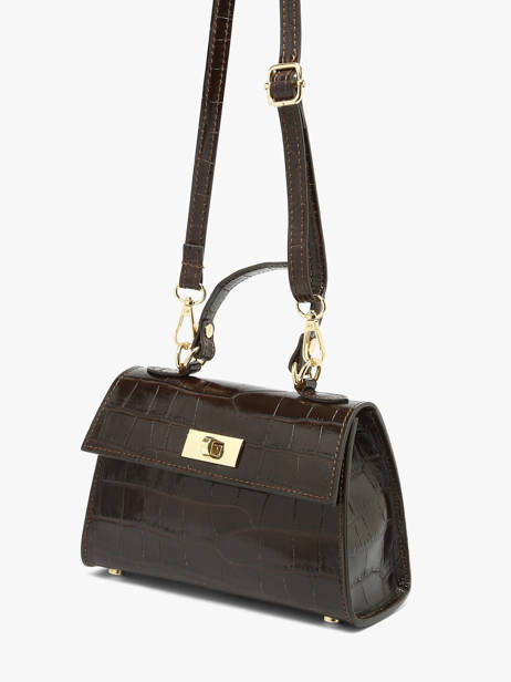 Crossbody Bag Milano Brown cocco balo CB25116 other view 2