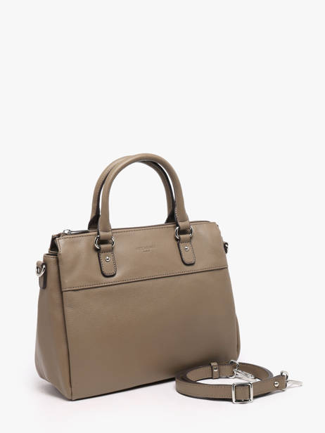 Satchel Confort Leather Hexagona Beige confort 469844 other view 1