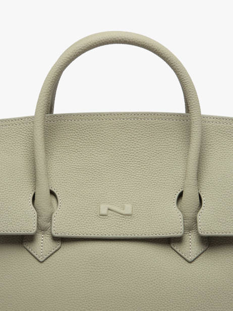 Top Handle Clara Leather Nathan baume Green nathan 2 other view 2