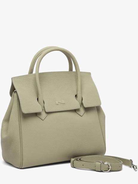Top Handle Clara Leather Nathan baume Green nathan 2 other view 1