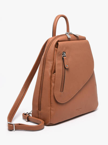 Backpack Leather Hexagona Brown confort 464783 other view 2