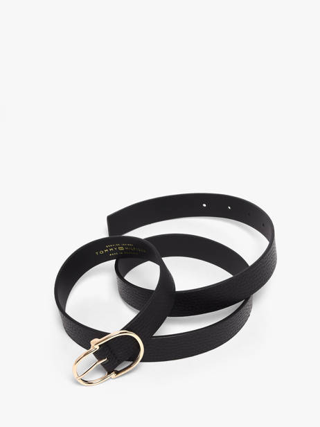 Belt Tommy hilfiger Black belt AW19145 other view 2