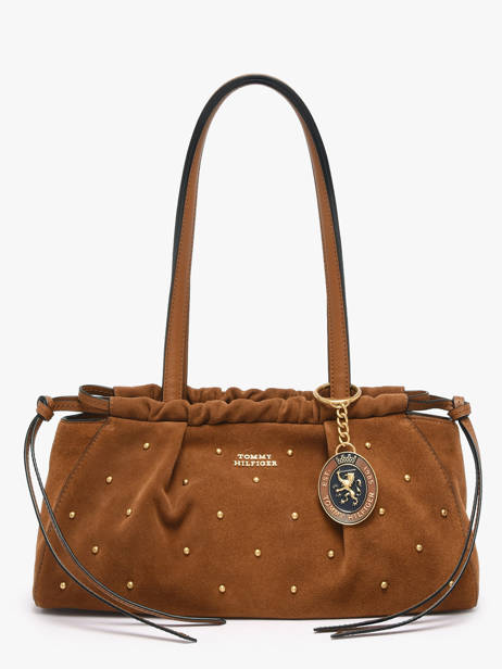 Shoulder Bag Th Soft Leather Tommy hilfiger Brown th soft AW19202