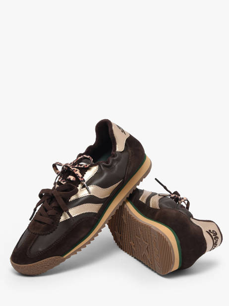 Sneakers In Leather Mrp star Brown women 21 other view 2