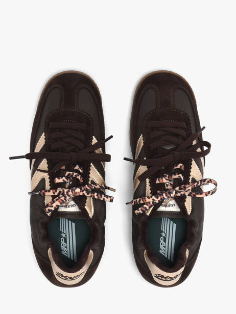 Sneakers In Leather Mrp star Brown women 21 other view 3