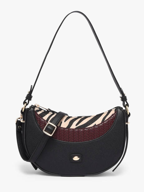Shoulder Bag Zoe Hexagona Black zoe 2320318
